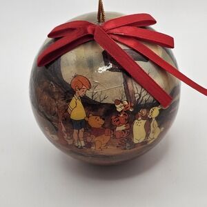 Vintage Disney Christmas Winnie The Pooh Christmas Ornament Tigger Piglet Eeyore